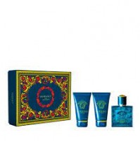 VERSACE EROS 50ML GIFTSET 3PC FOR MEN BY VERSACE
